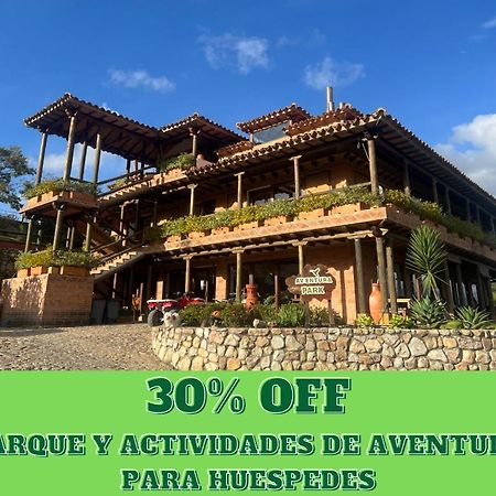 Hotel, Bungalows, Chalet Y Cabanas Aventura Park Villa De Leyva La Periquera Ngoại thất bức ảnh