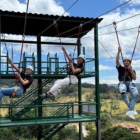 Hotel, Bungalows, Chalet Y Cabanas Aventura Park Villa De Leyva La Periquera Ngoại thất bức ảnh
