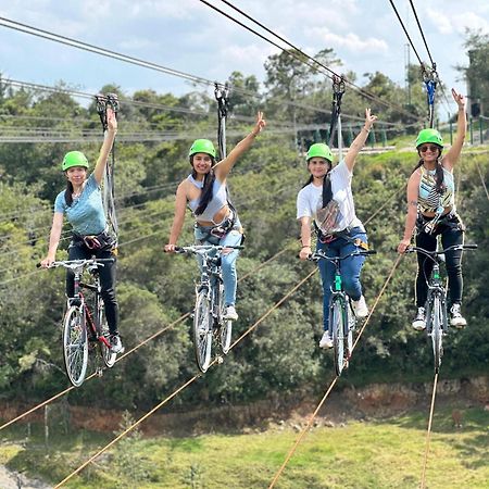 Hotel, Bungalows, Chalet Y Cabanas Aventura Park Villa De Leyva La Periquera Ngoại thất bức ảnh