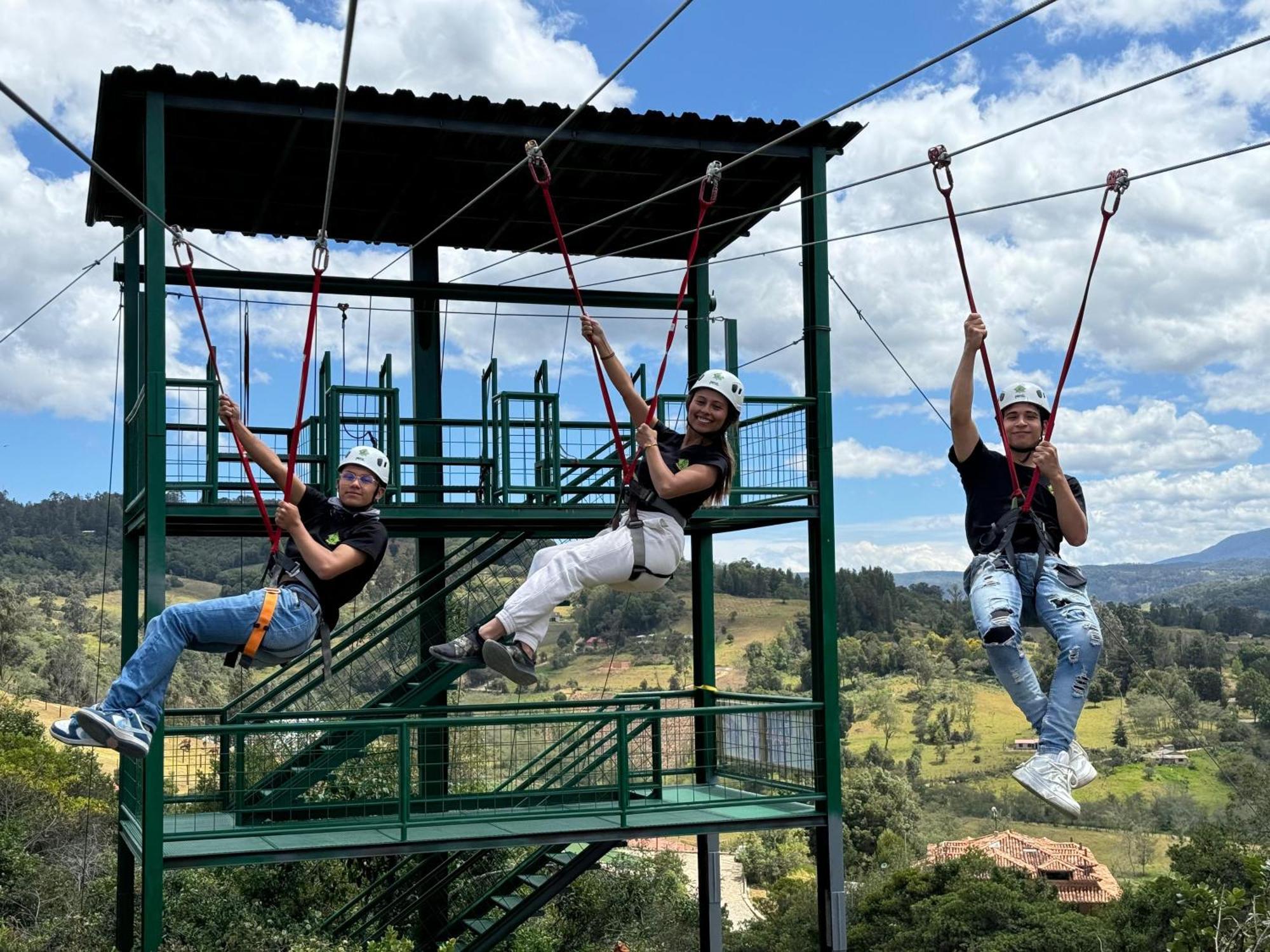 Hotel, Bungalows, Chalet Y Cabanas Aventura Park Villa De Leyva La Periquera Ngoại thất bức ảnh