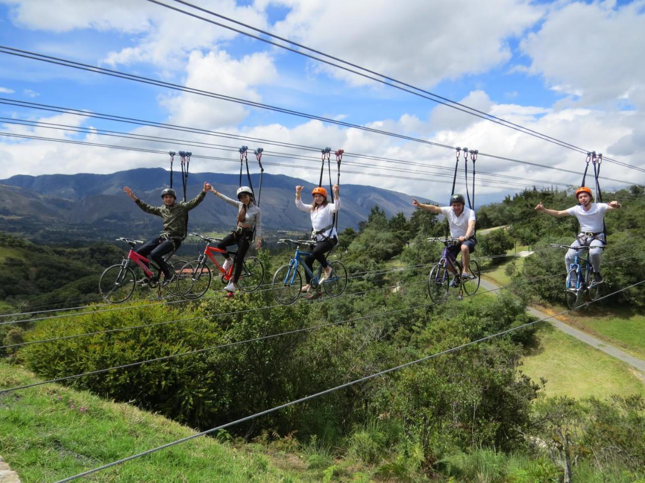 Hotel, Bungalows, Chalet Y Cabanas Aventura Park Villa De Leyva La Periquera Ngoại thất bức ảnh